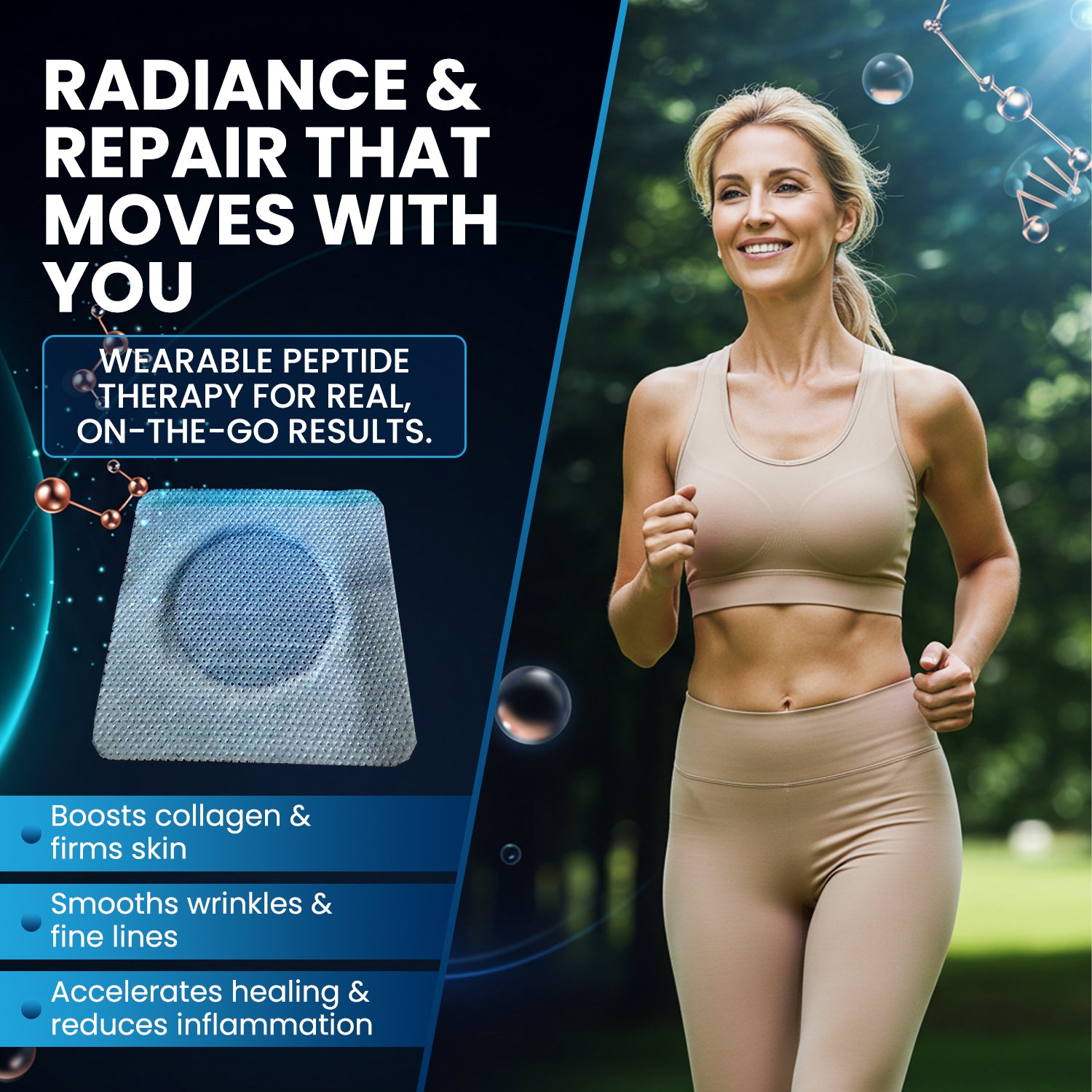 GHK-CU Anti-Aging Peptide Patches